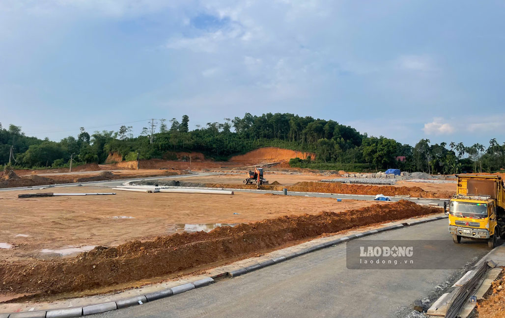 Sau khi hoàn thiện, các khu tái định cư sẽ phân lô, bố trí cho người dân.