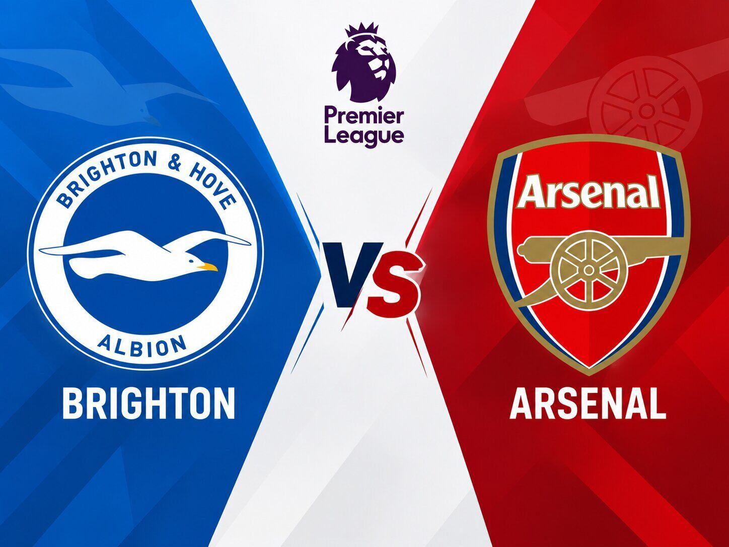 Brighton vs Arsenal Premier League score prediction. Graphics: Van An