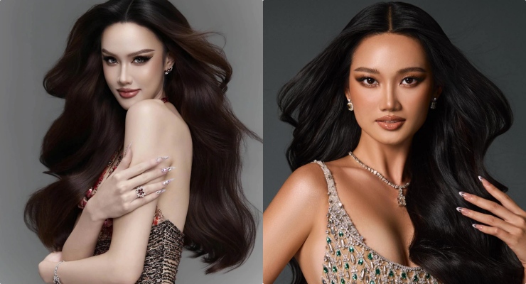 Trinh My Anh and Quynh Anh are 2 beauties who attracted attention at Miss Universe Vietnam 2026. Photo: Miss Universe Vietnam Organizing Committee.