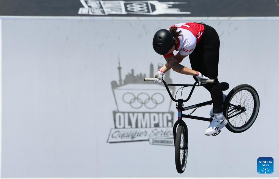 BMX Freestyle first appeared at the 2020 Tokyo Olympics. Photo: Xinhua