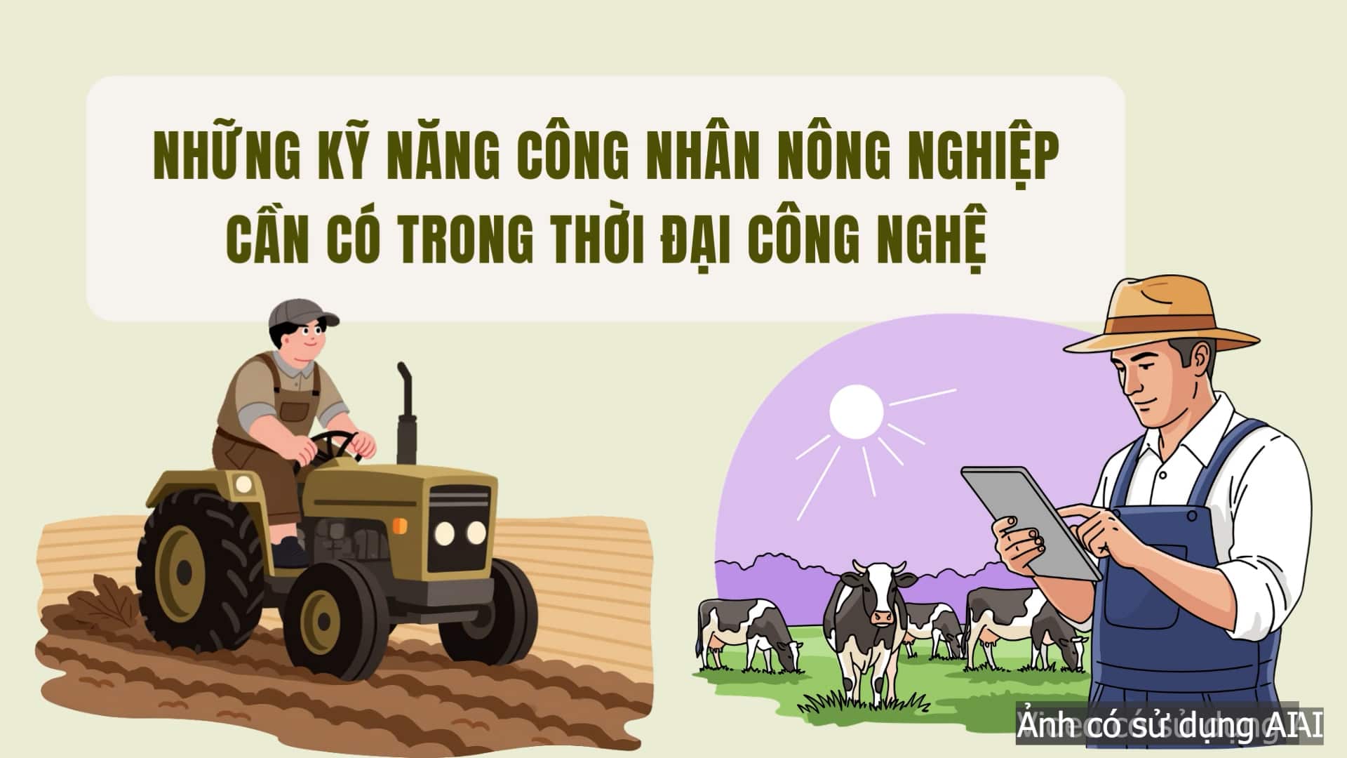 Les compétences que les ouvriers agricoles doivent avoir à l'ère de la technologie