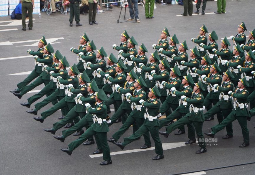 Le seuil d'admission supplémentaire pour la formation universitaire militaire dans 7 écoles militaires en 2026 est de 21,8 à 26,27 points. Photo: Anh Đức