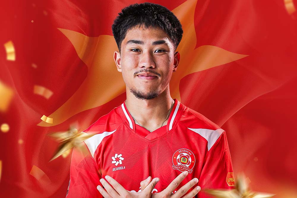 Ngô Đăng Khoa es convocado adicionalmente a la selección vietnamita para prepararse para la Copa ASEAN de la FIFA 2026. Foto: Club CA TPHCM
