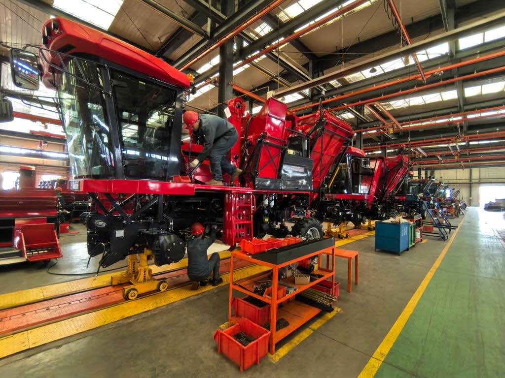 China promotes AI and robots in agricultural production. Photo: Xinhua
