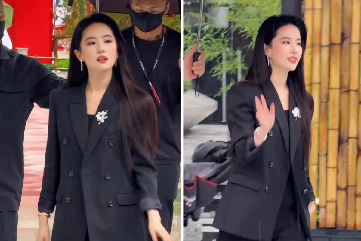 Liu Yifei's appearance causes discussion. Photo: Xinhua