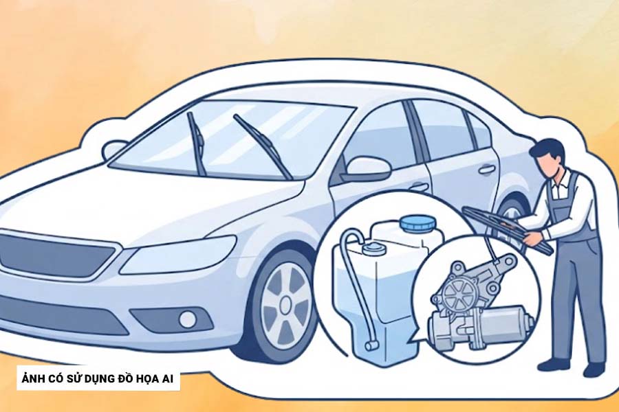 Details to note for stable operation of car wipers