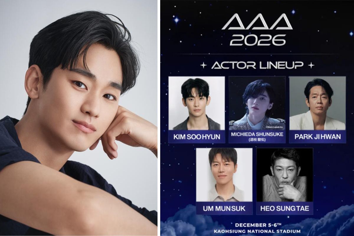 Kim Soo Hyun có mặt trong danh sách nghệ sĩ tham dự AAA 2026. Ảnh: Lotte