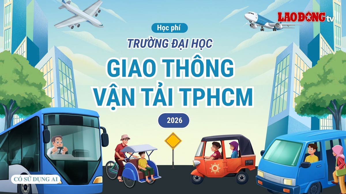Tuition fees of Ho Chi Minh City University of Transport 2026