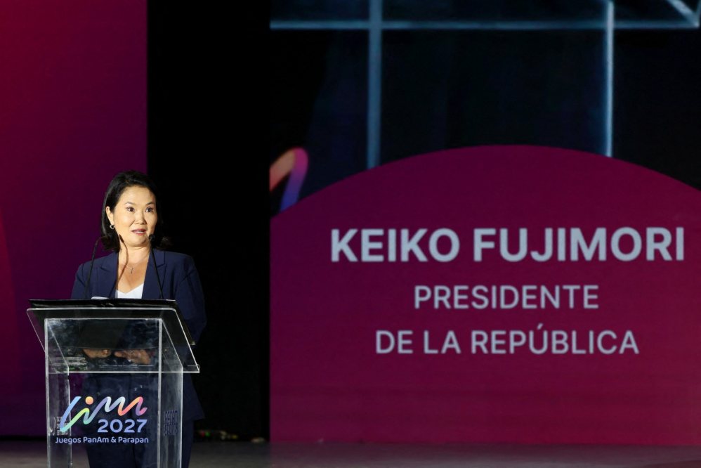 El 2 de septiembre, el Gobierno de Perú, encabezado por la presidenta Keiko Fujimori (foto), anunció la decisión de "romper las relaciones diplomáticas" con Irán. Foto: AFP