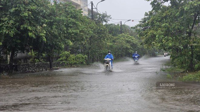 Forecast for Gia Lai and Quang Ngai to continue to have rain this morning 2. 9. Photo: Nguyen Luan