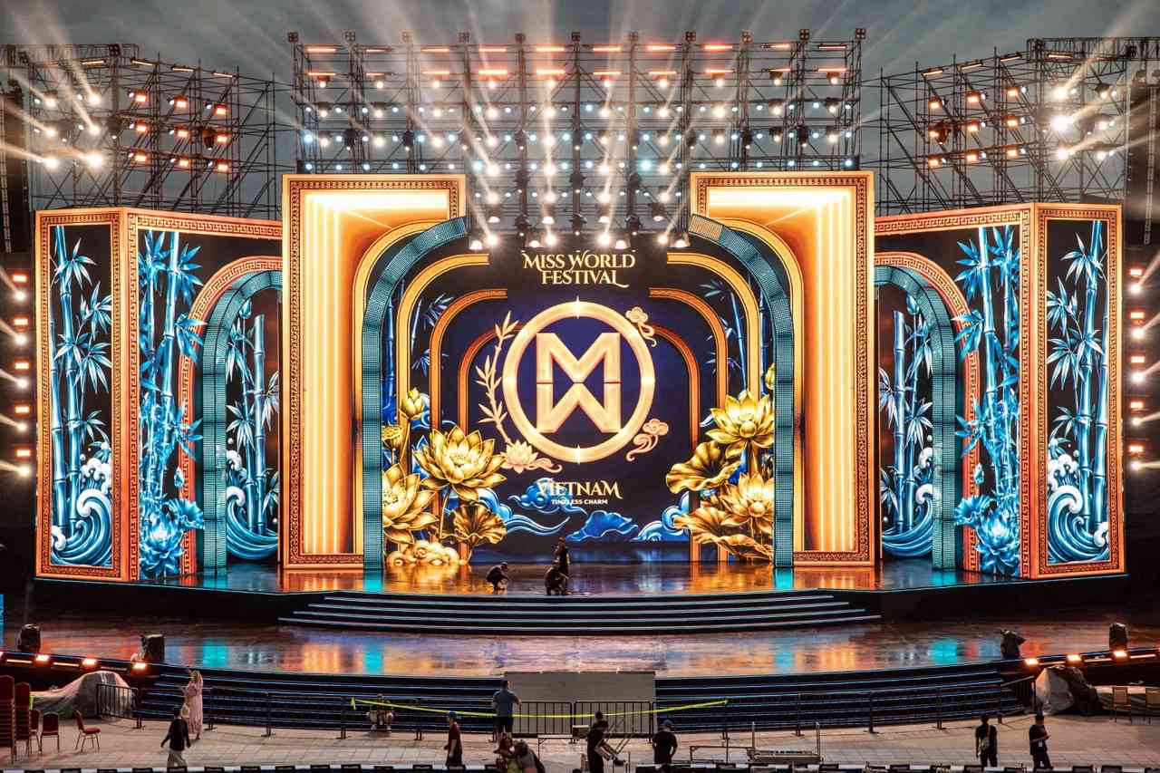 Miss World final stage. Photo: Sen Vang