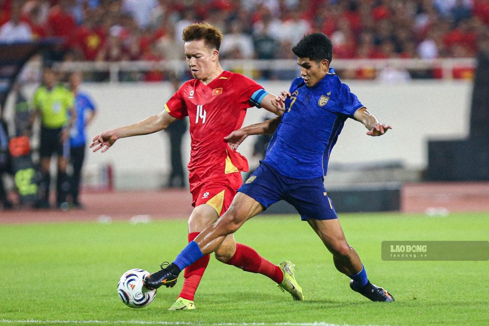 La selección tailandesa se enfrenta al problema de la fuerza antes del reencuentro con la selección vietnamita en la Copa ASEAN de la FIFA 2026. Foto: Thanh Vu