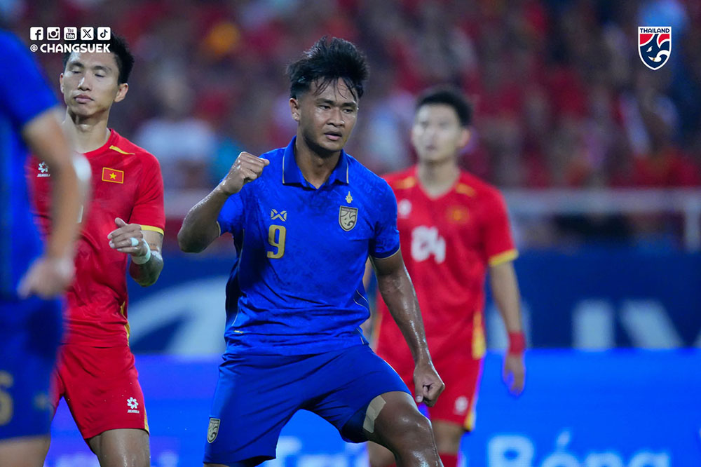 Yotsakorn Burapha es uno de los rostros notables de la sub-23 de Tailandia. Foto: FAT