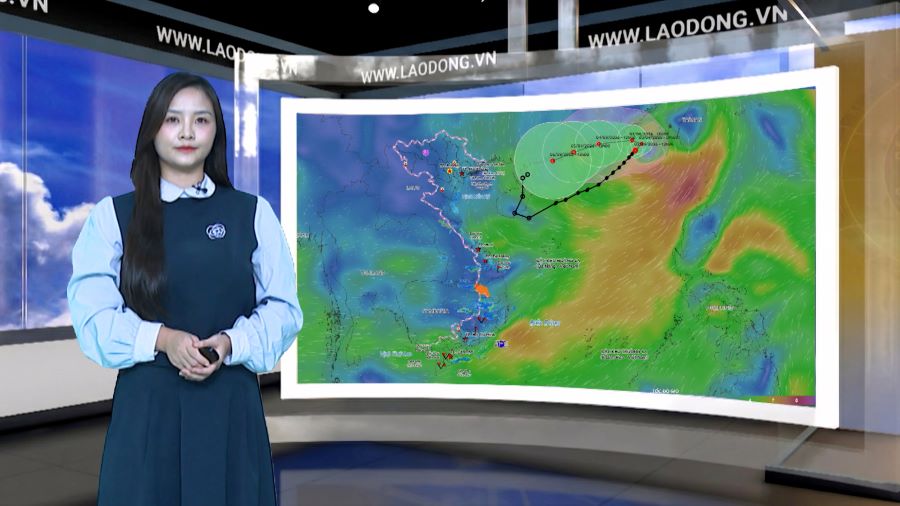 Weather forecast tonight and tomorrow 3.9