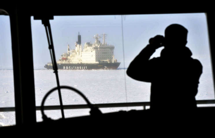 Transport ship operating on Russia's North Sea Route (NSR). Photo: TASS