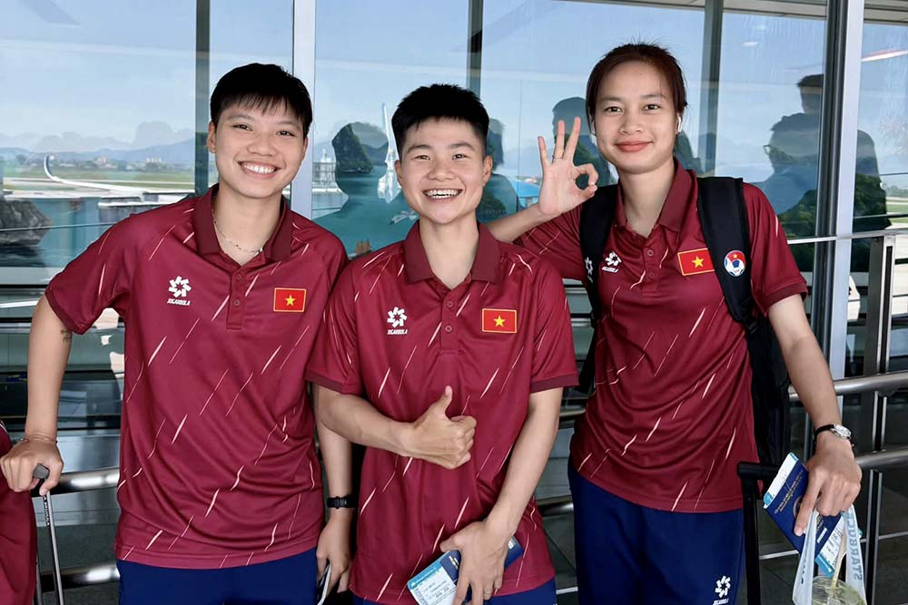 The Vietnamese women's team enters an important preparation phase before competing at ASIAD 2026. Photo: VFF