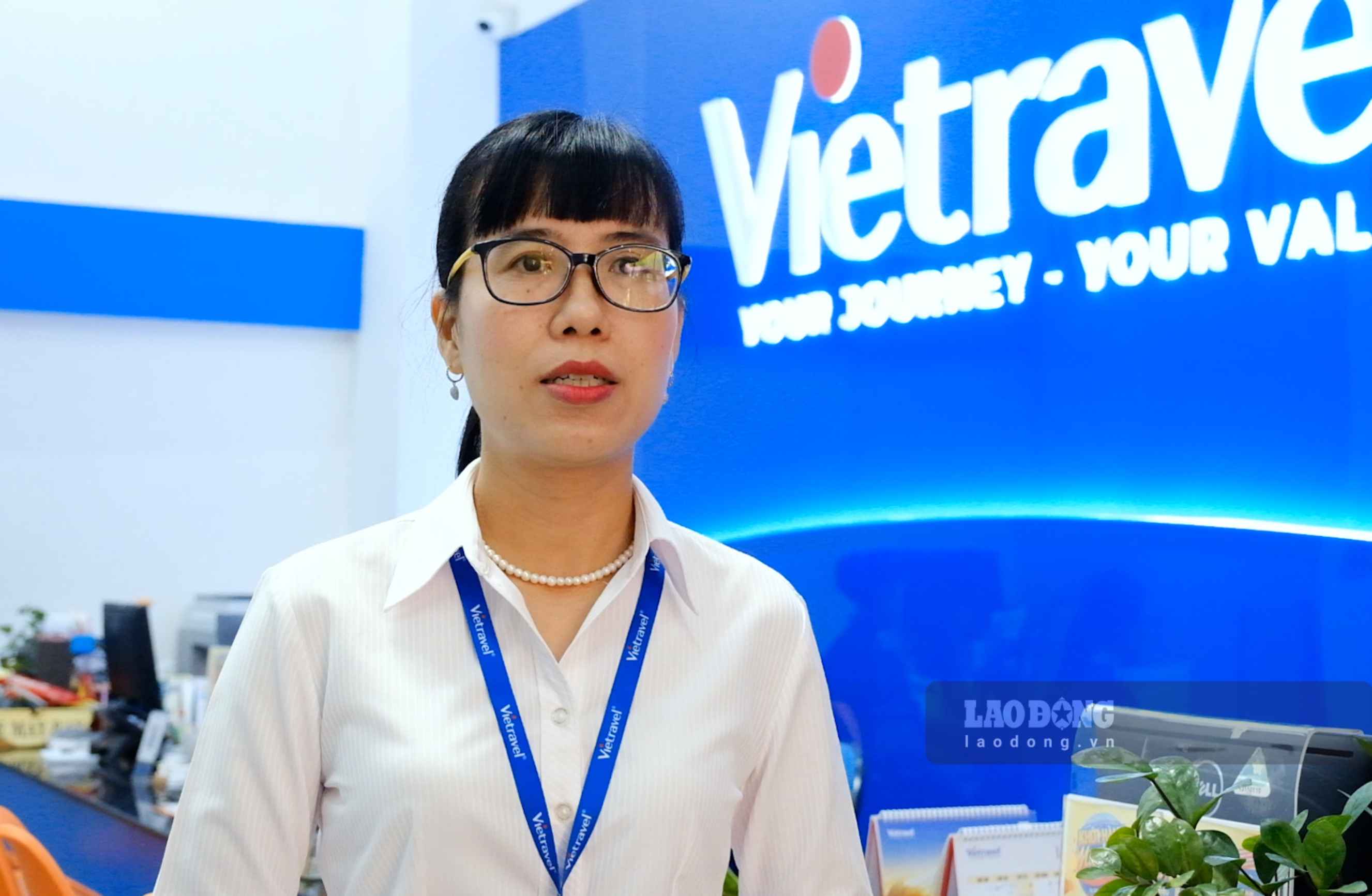 Bà Lương Thị Quỳnh - Phó Giám đốc Vietravel chi nhánh Cần Thơ. Ảnh: Hân Nghiên