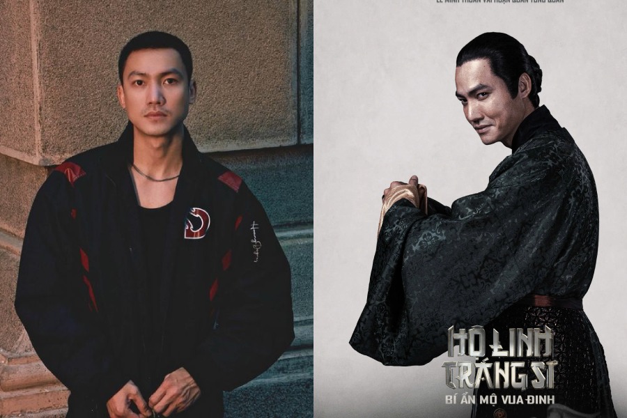 Before the eunuch role in "Ho Linh Trang Si", Le Minh Thuan impressed with the role of Thai in the movie "Mua Do". Photo: Character provided/Producer