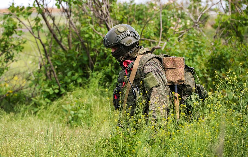 Russian soldiers on duty on the battlefield of the conflict with Ukraine. Photo: TASS