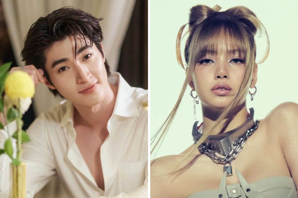 Blue Pongtiwat and Lisa (Blackpink). Photo: Netflix