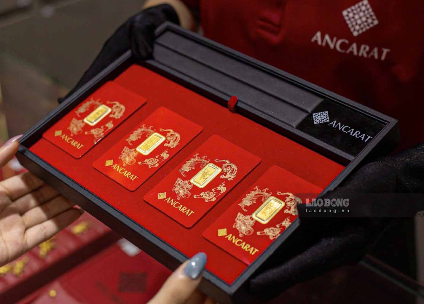 Domestic gold prices have the opportunity to increase in the new trading session. Photo: Phan Anh