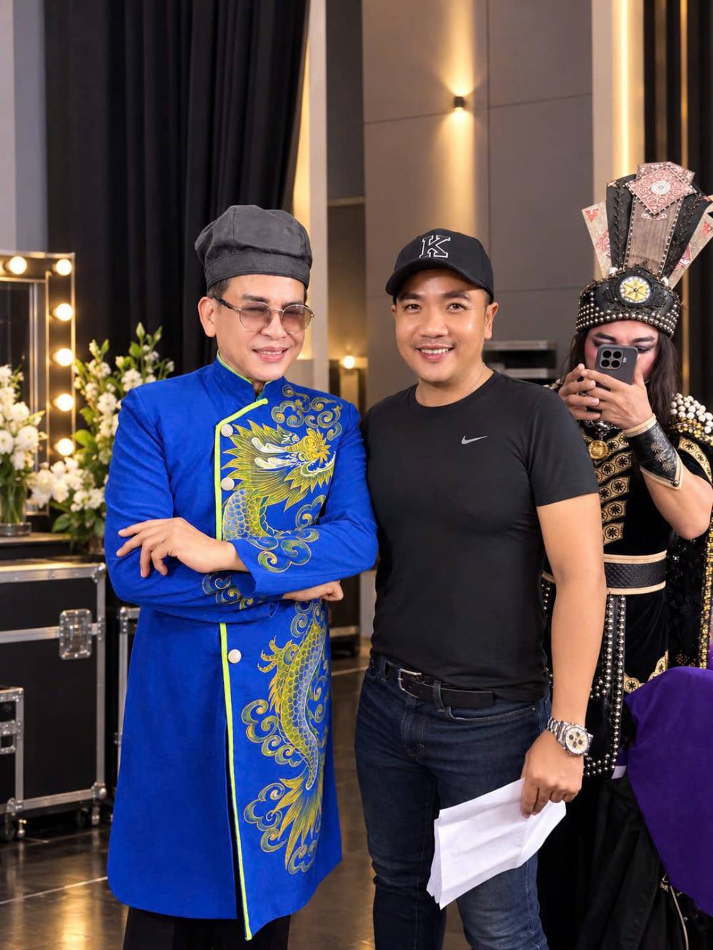MC Thanh Bạch và nhạc sĩ Trần Tuấn Kiệt. Ảnh: Nghệ sĩ cung cấp.