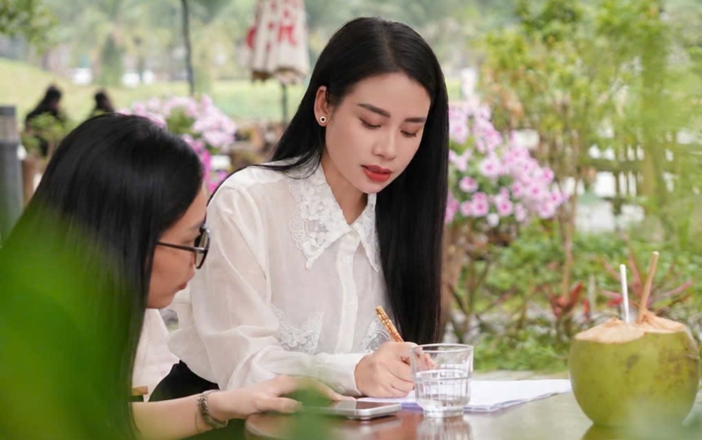 At the age of 40, Ms. Phuong still maintains her job but has long-term plans for her life after retirement and aims to retire at the age of 50. Photo: NVCC