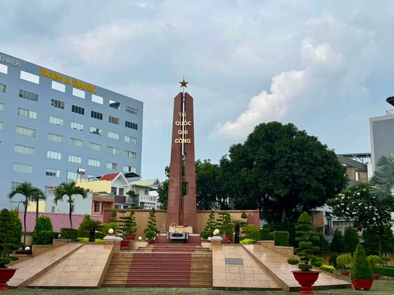 The area of the Go Vap Martyrs' Memorial (old) is now at 182 Nguyen Van Luong, An Nhon ward, Ho Chi Minh City. Photo: Ho Chi Minh City Command