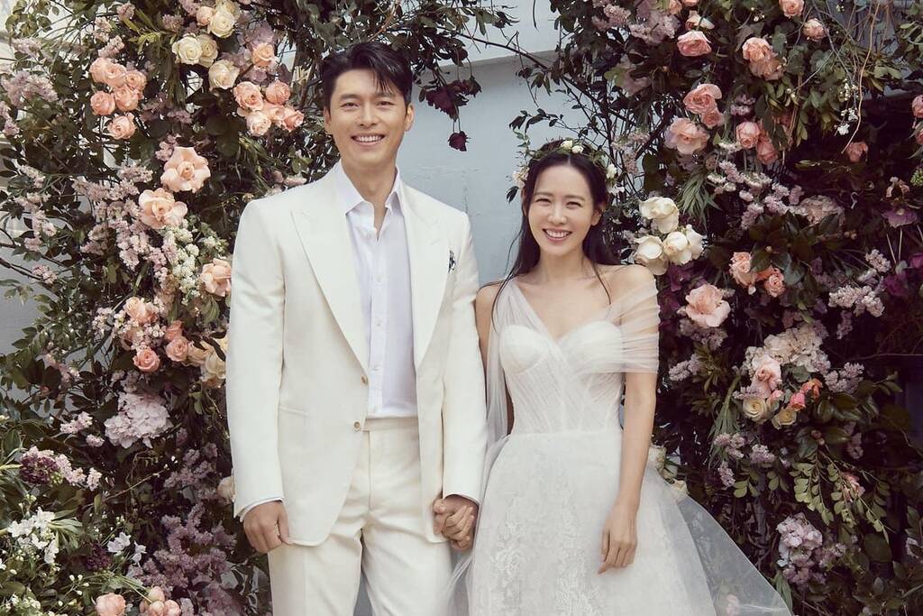 Hyun Bin and Son Ye Jin got married in March 2022, currently have 1 son. Photo: Lotte