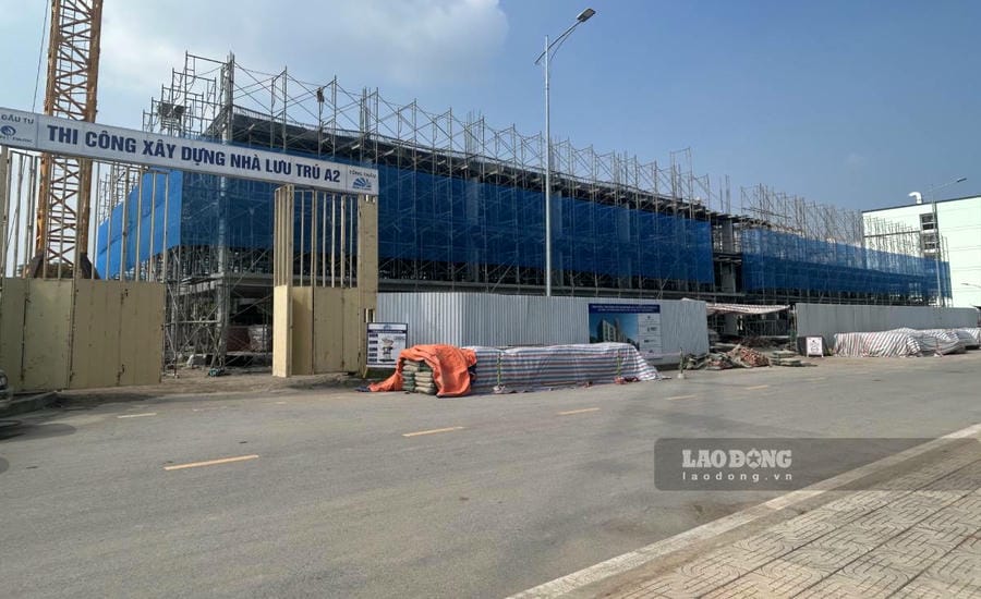 Lien Ha Thai Industrial Park accommodation project, Hung Yen province. Photo: Luong Ha