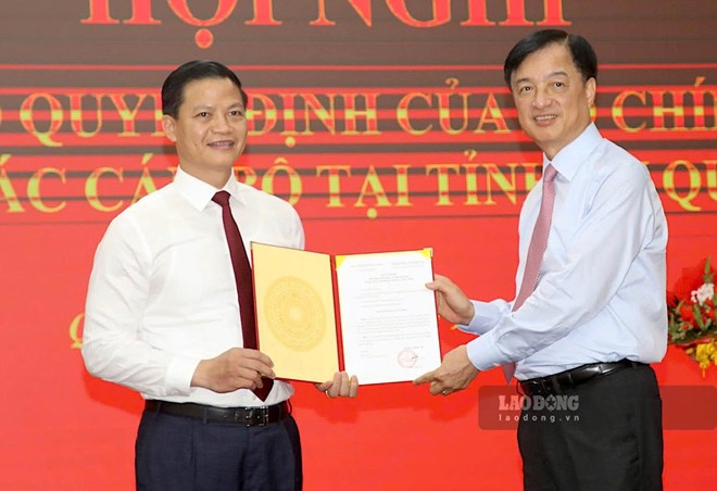 Ông Vương Quốc Tuấn giữ chức Bí thư Tỉnh ủy Quảng Trị