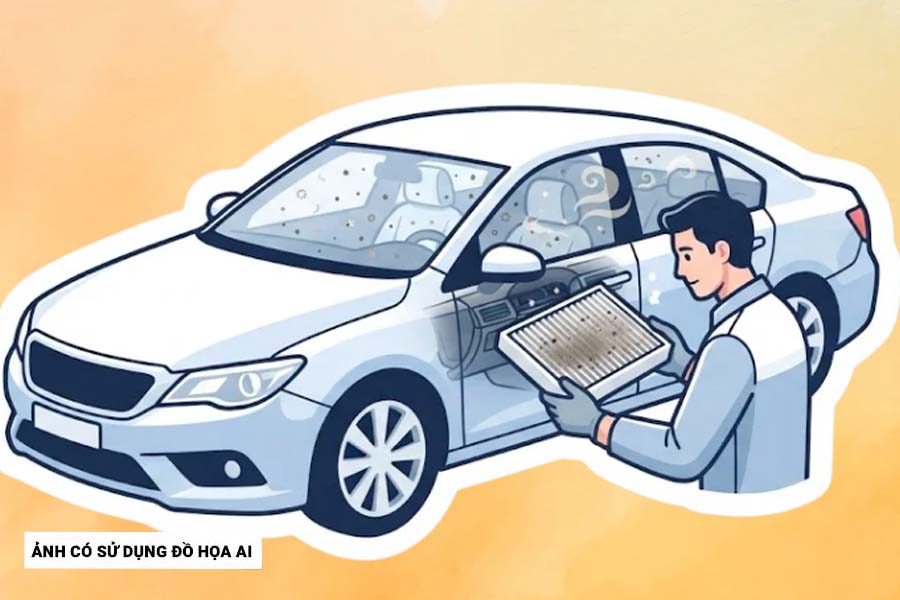 Dirty air conditioner filters, car compartments easily generate these problems