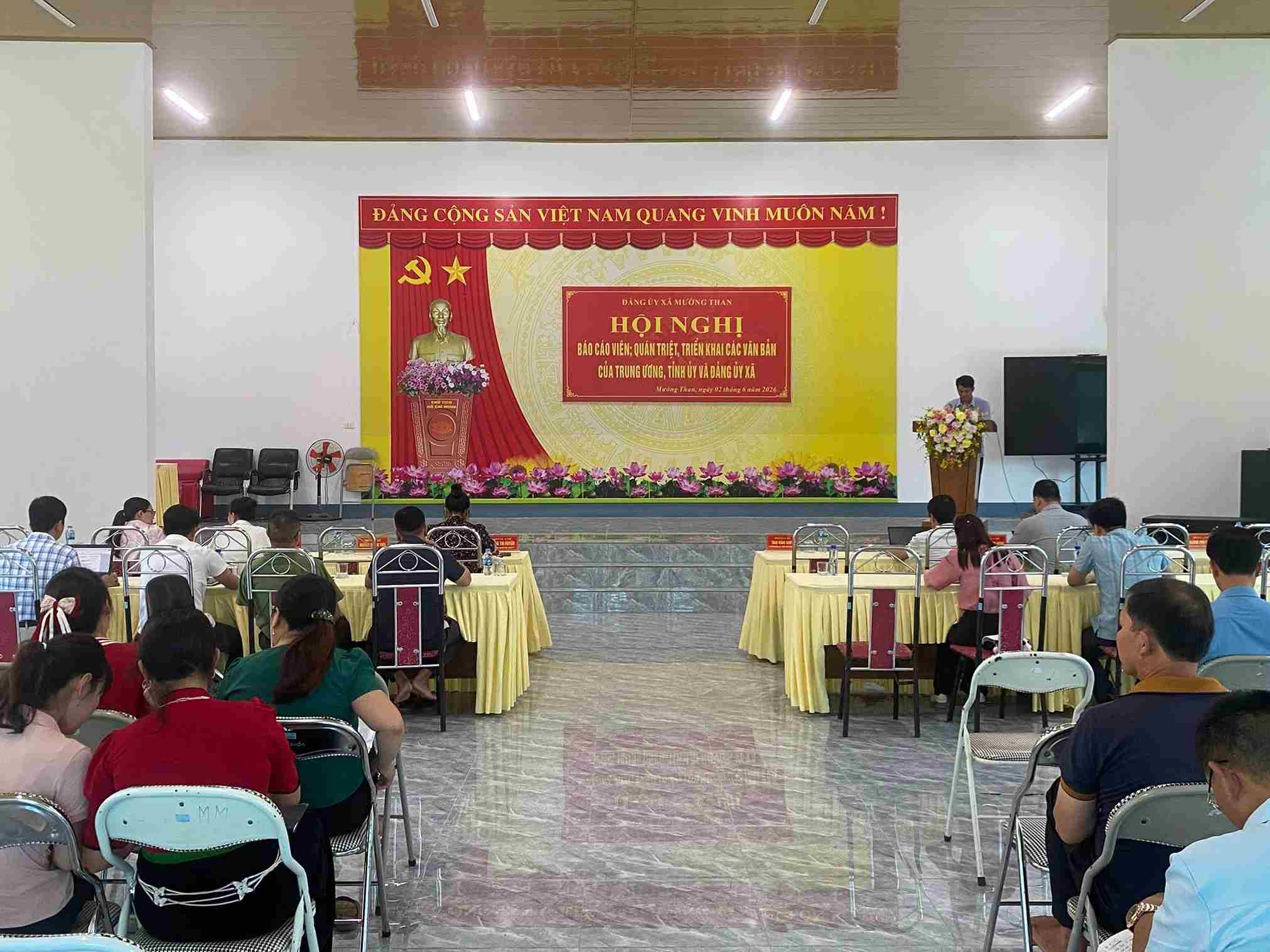 Lai Chau stipulates allowances for non-specialized workers at the grassroots level. Photo: Muong Than Commune People's Committee (photo taken 6.2026)