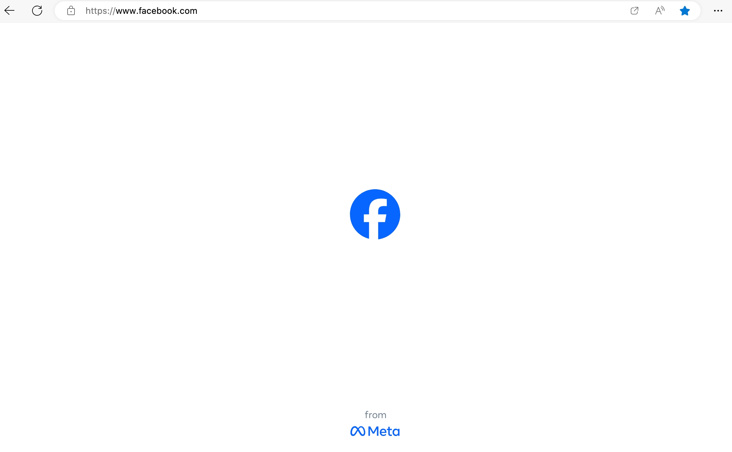 Facebook encounters error on web platform on the morning of September 21. Screenshot at 8:00 am on September 21, 2026