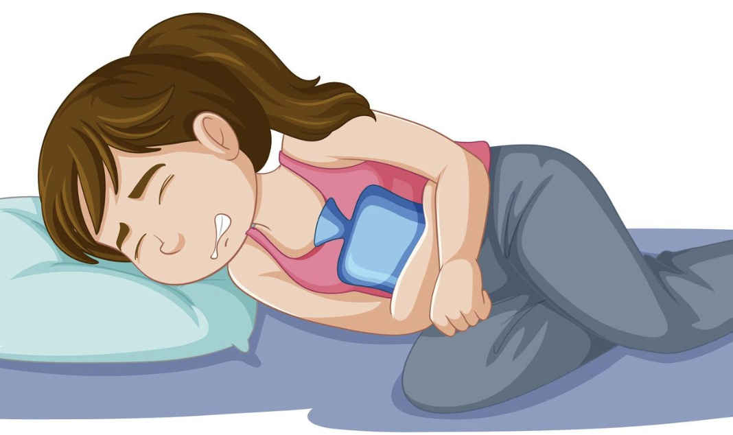 Severe abdominal pain, stiff abdomen, vomiting, fever, shortness of breath may be signs of ruptured stomach and duodenal ulcers, requiring emergency care. Photo: using AI