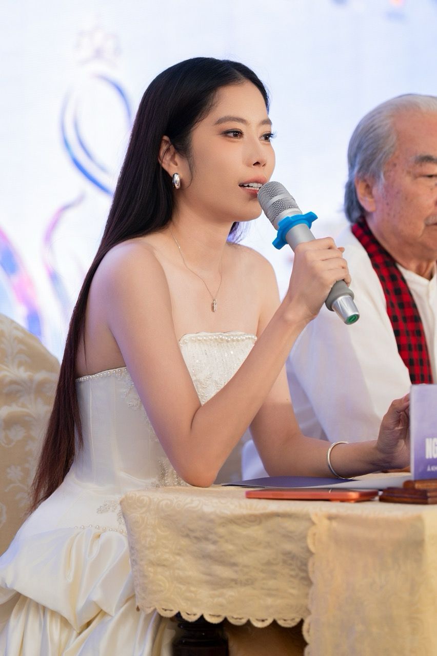 Hoa khôi Nam Em. Ảnh: Huy Trần.