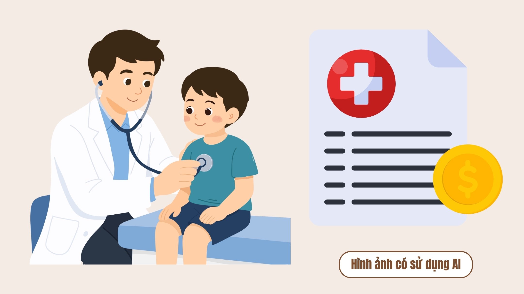 Expected cases where health insurance will pay for periodic health check-ups. Graphics: AI