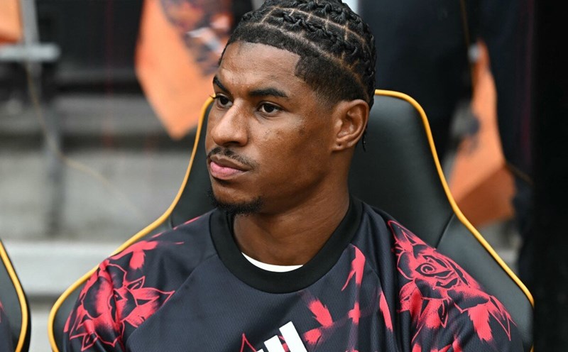 Marcus Rashford is the most painful problem for Man United. Photo: AFP