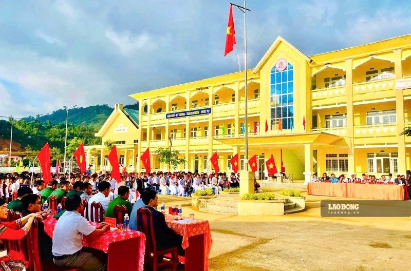 Giáo viên tại các trường vùng biên Đà Nẵng được bố trí để ổn định việc dạy học ngay từ đầu năm học. Ảnh: Hoàng Bin chụp tháng 9.2026