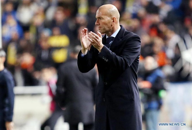 Zinedine Zidane entre dans un nouveau défi avec l'équipe de France. Photo: Xinhua