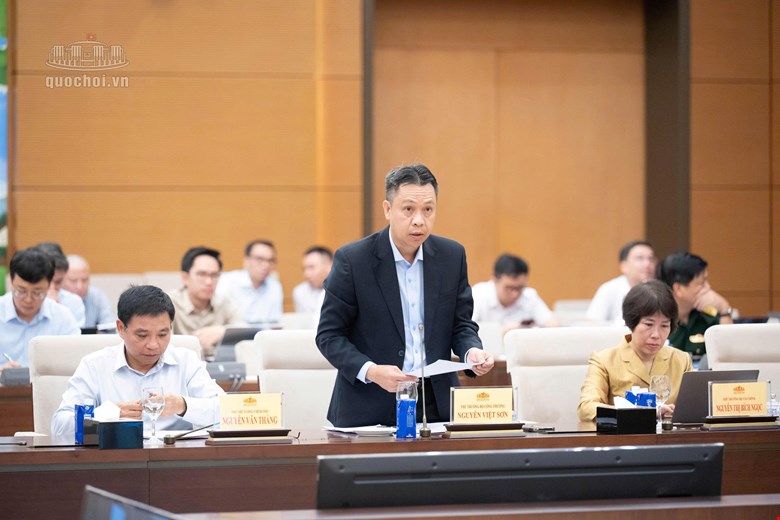 Thứ trưởng Bộ Công Thương Nguyễn Việt Sơn. Ảnh: Quochoi.vn