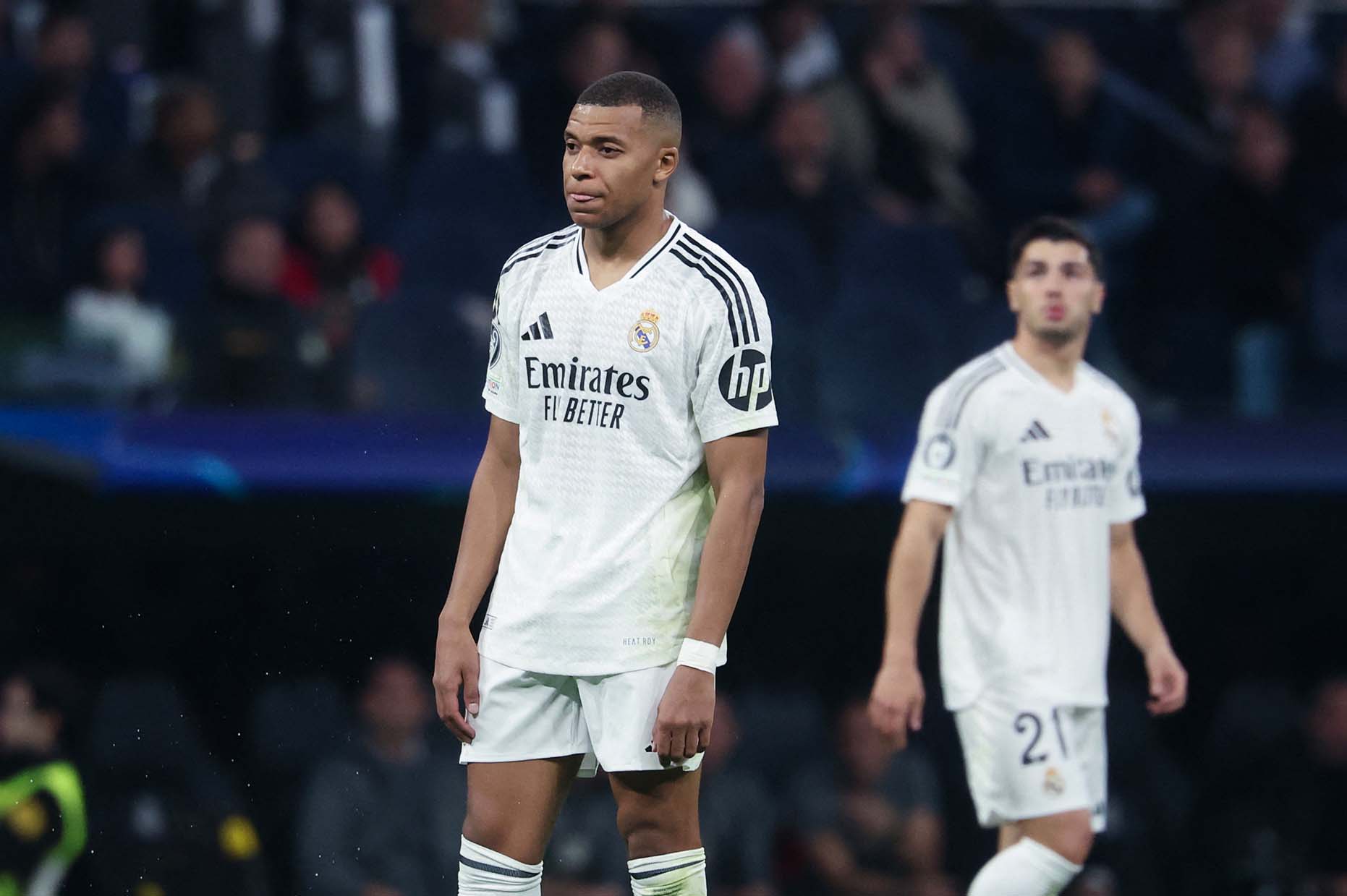 Kylian Mbappe vẫn chưa phát huy được hết khả năng dưới thời Jose Mourinho. Ảnh: AFP