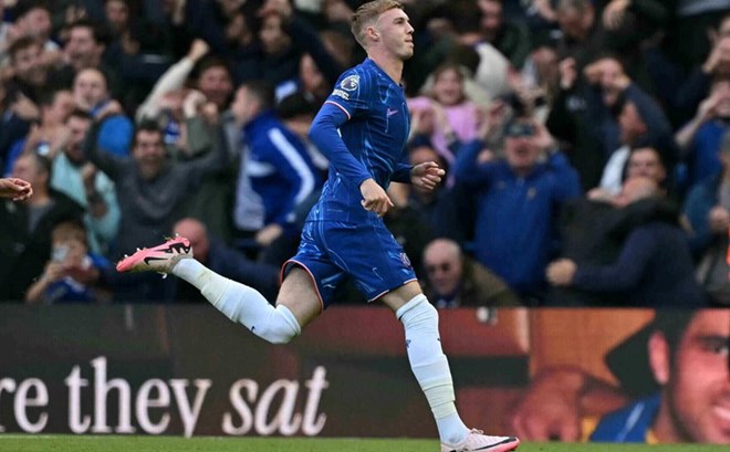 Cole Palmer injured right before joining the England team. Photo: AFP