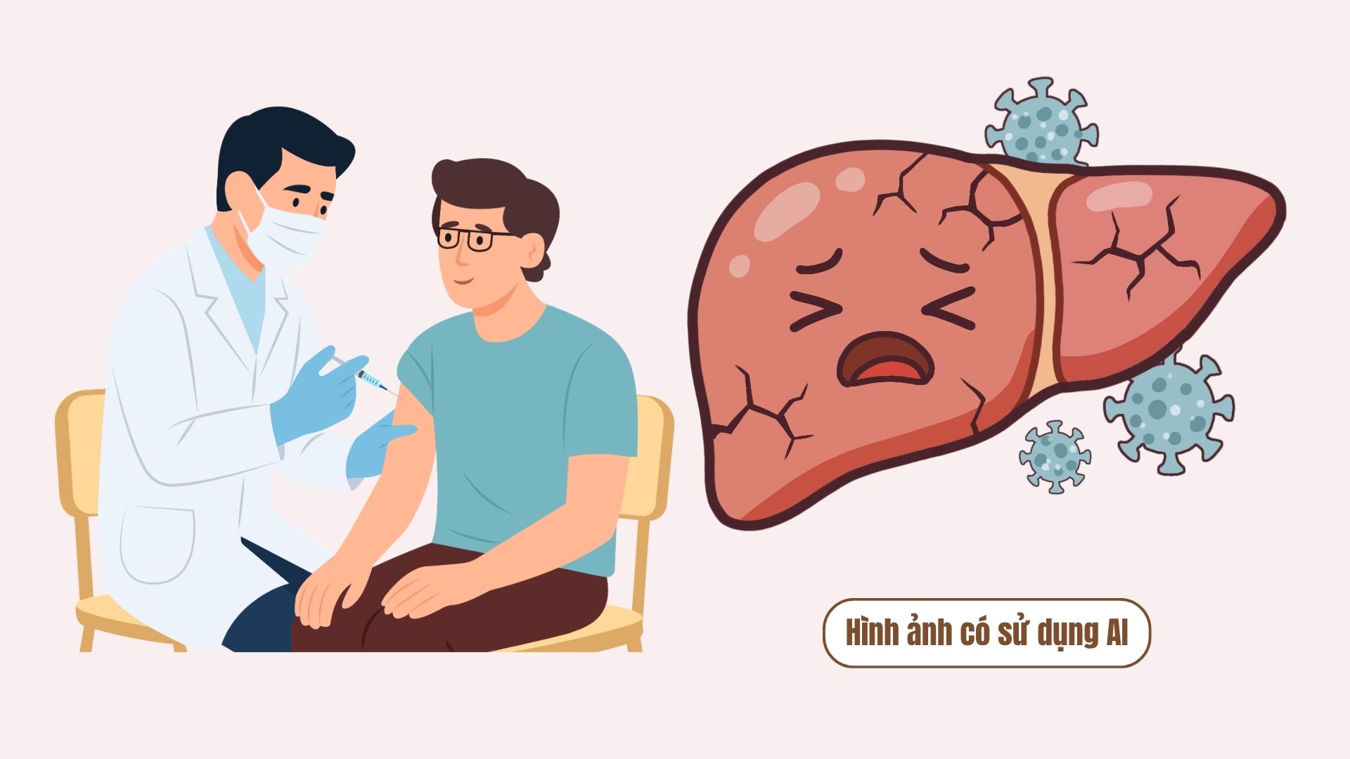 A habit that silently harms the liver, many people still get it every day. Graphics: AI