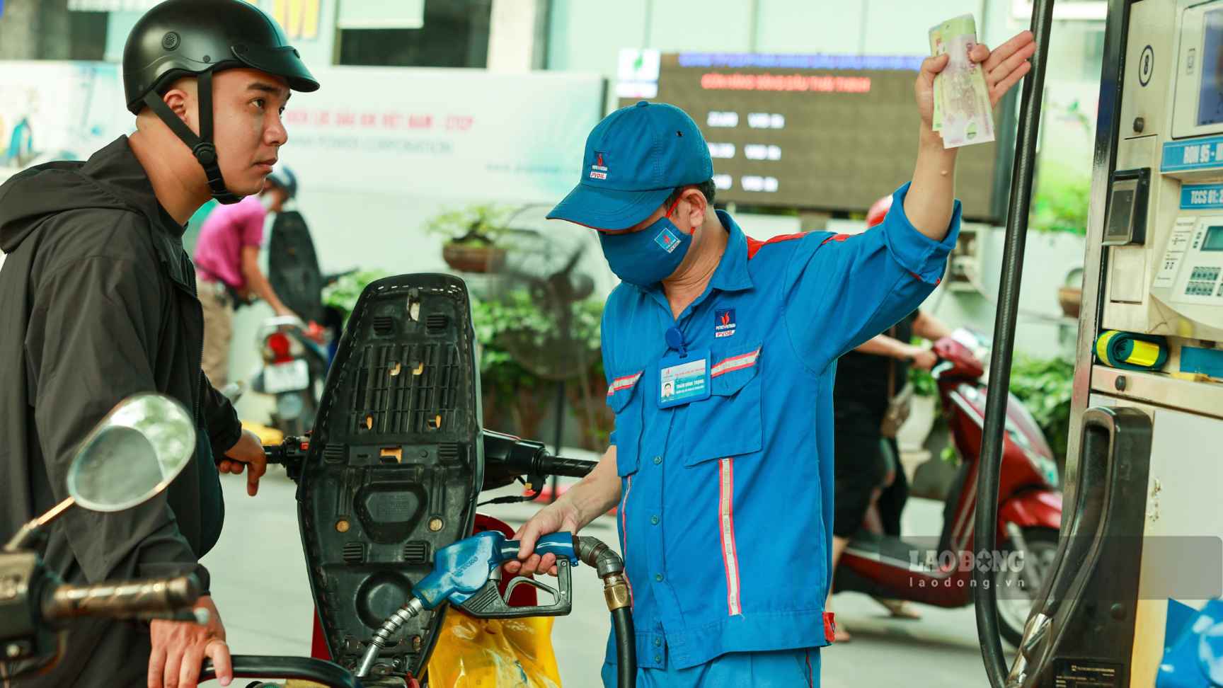 It is predicted that in this week's price adjustment period, gasoline and oil prices may increase. Photo: Hai Nguyen