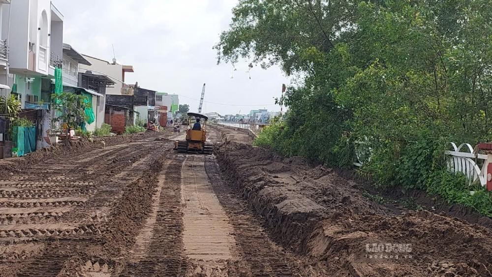 Có kè, có đường người dân sống hai bên bờ sông Bạc Liêu không còn nỗi lo sạt lở (ảnh chụp ngày 21.9.2026). Ảnh: Nhật Hồ.