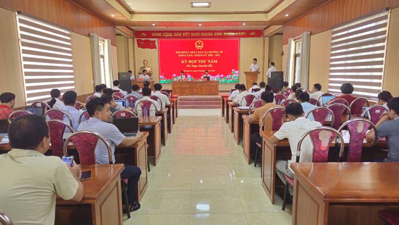 From September 2026, commune and ward Party committees in Lai Chau have new operating spending norms. Photo: Muong Te Commune People's Committee