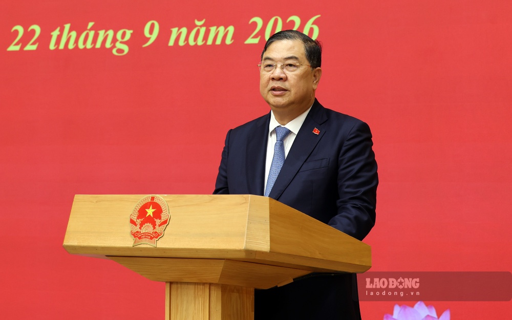 Phó Thủ tướng Thường trực Phạm Gia Túc phát biểu. Ảnh: Phạm Đông