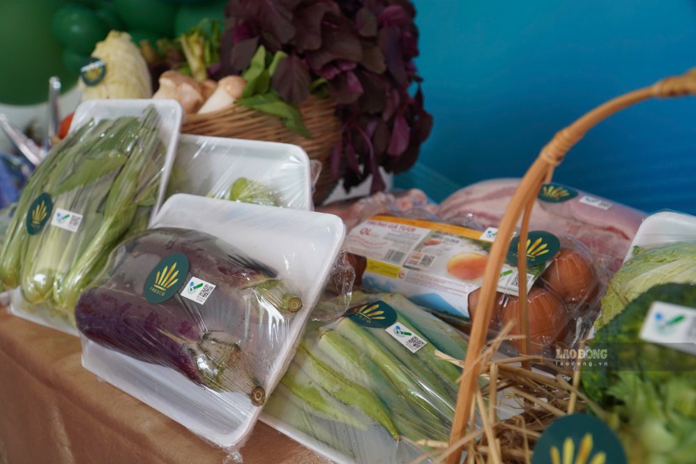 From QR codes to responsibility in each school meal. Photo: Ngoc Le (photo taken on September 22nd)