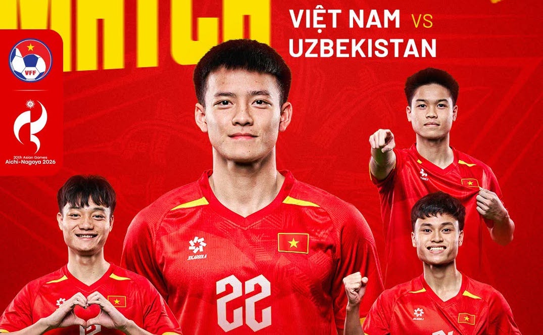 U23 Vietnam meets U23 Uzbekistan in the last match of the ASIAD 20 group stage. Photo: VFF